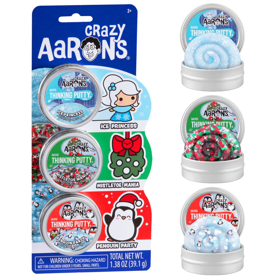 Christmas 2" Fidget Three Pack Z4